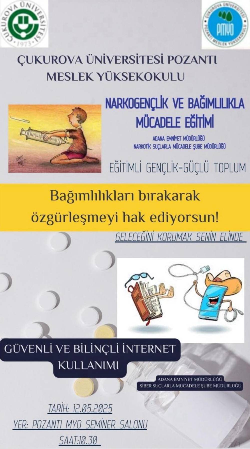 NarkoGençlik, Bağımlılıkla Mücadele ve Güvenli İnternet Kullanımı Eğitimi